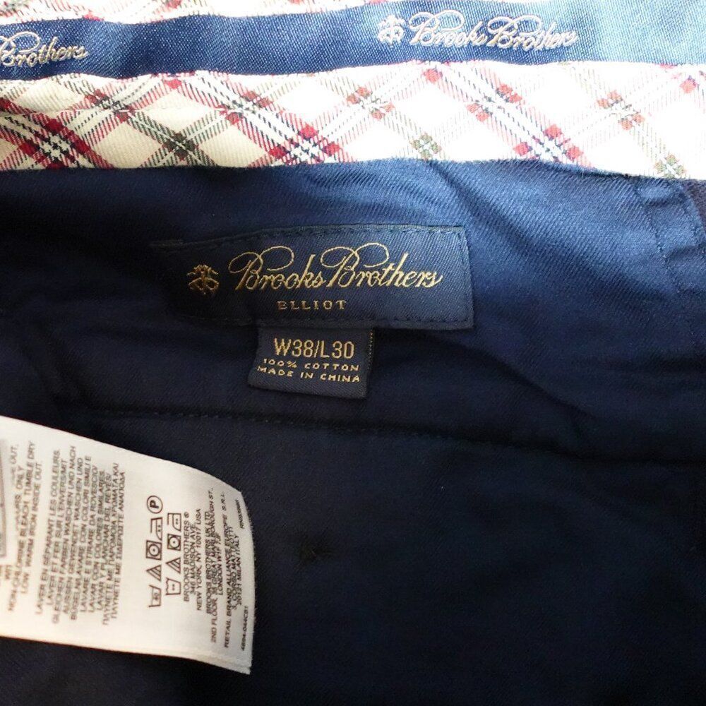 Brooks Brothers Elliot Corduroy Pants Mens 38x30 (Fits 38x28) Altered Cuffed - Picture 3 of 10